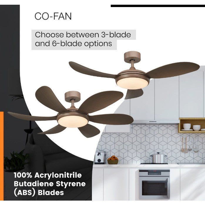 [Installation] Fanco Girasol Ceiling Fan 36W LED Light 46inch 3blades 6blades DC Fan 4HOME SINGAPORE - 4HOME