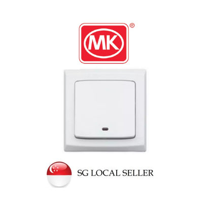 MK Electric Wide Rocker 1 Gang 1Way 2Way 20A Water Heater Switch 4HOME SINGAPORE - 4HOME