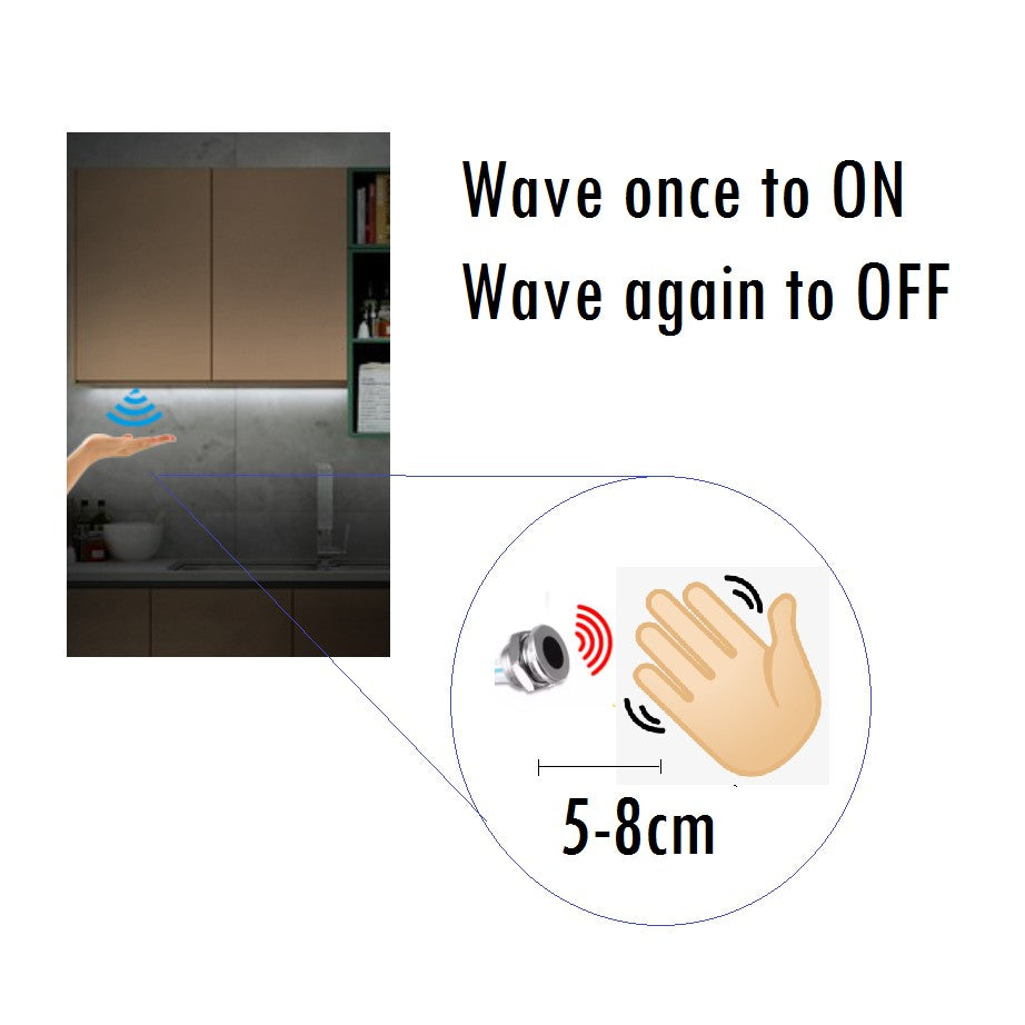 4HOME SINGAPORE Electronic IR Proximity Sensor Hand Wave Sensor Switch - 4HOME