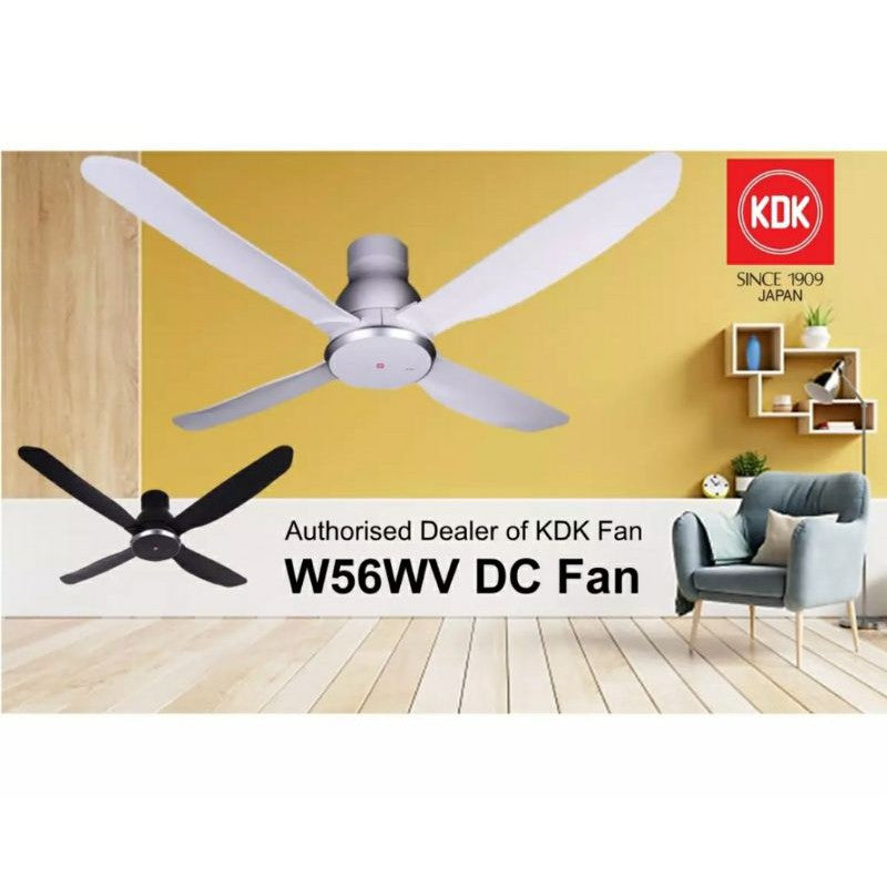 KDK W56WV DC Ceiling Fan 4HOME SINGAPORE - 4HOME