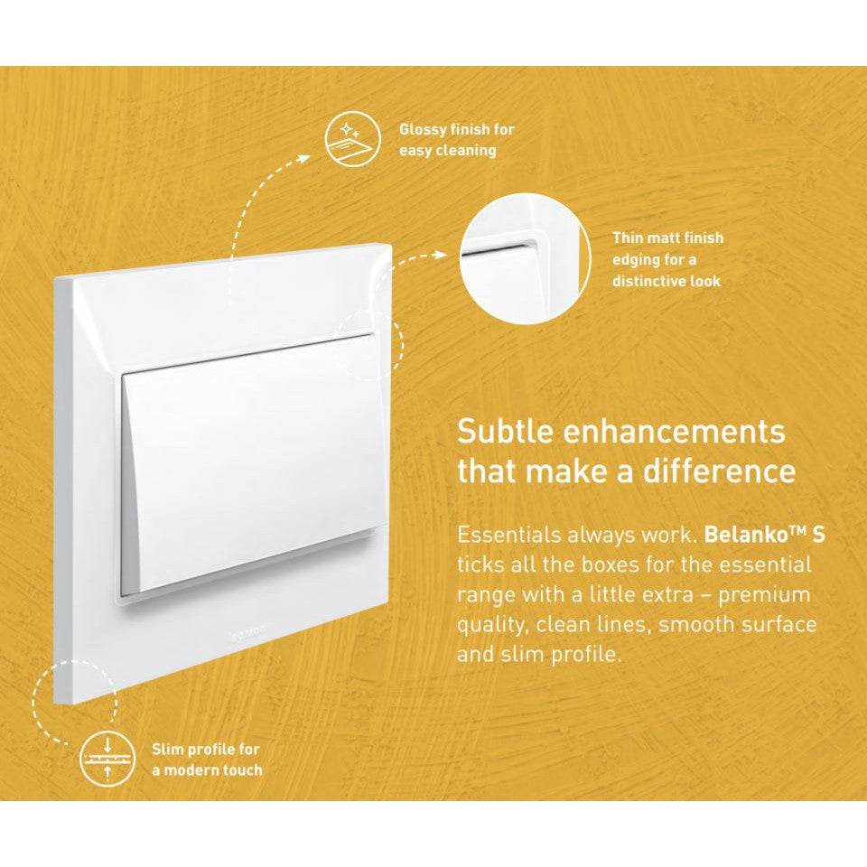 Legrand Belanko S Switch Socket [New Model] 4HOME SINGAPORE SG Seller - 4HOME