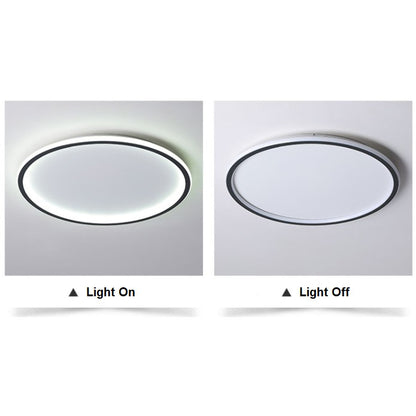 Halo Modern Designer LED Ceiling Light Tri-tone 36W 24W 4HOME SINGAPORE - 4HOME