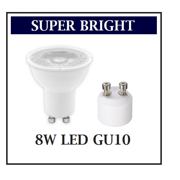 [Bundle of 4] 240V 7W 8W GU10 LED Bulb (3000K 4000K 6500K) 4HOME SINGAPORE - 4HOME