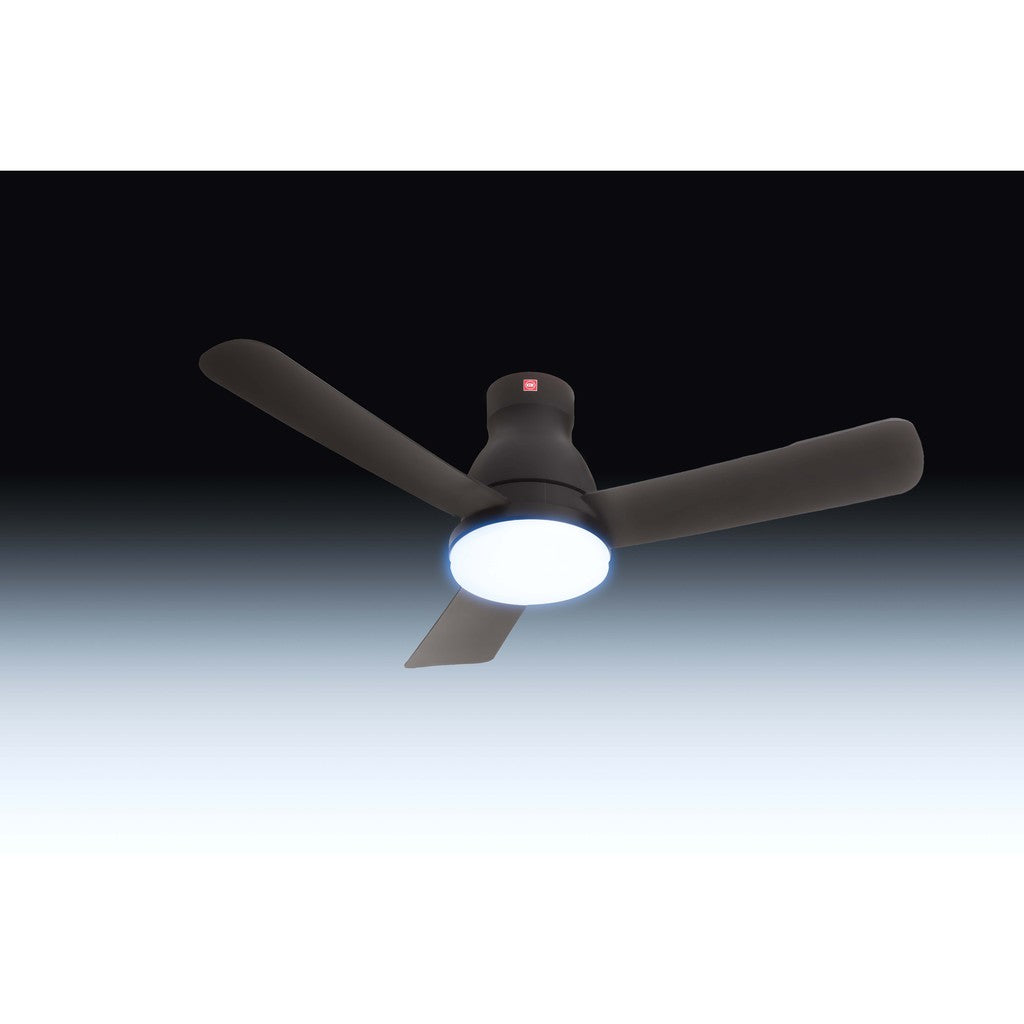KDK U48FP LED Light DC Ceiling Fan (White/Black) 4HOME SINGAPORE - 4HOME