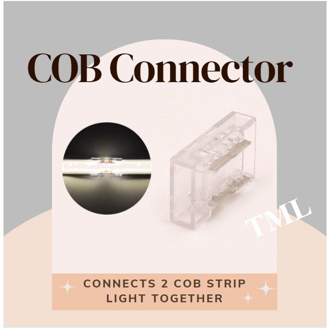 [SG Local Seller] COB Connector Strip Light Connector 8mm 10mm 4HOME SINGAPORE - 4HOME