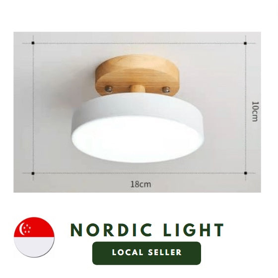 Premium Nordic Ceiling Light Spotlight Corridor Balcony Bathroom UFO 4HOME SINGAPORE - 4HOME