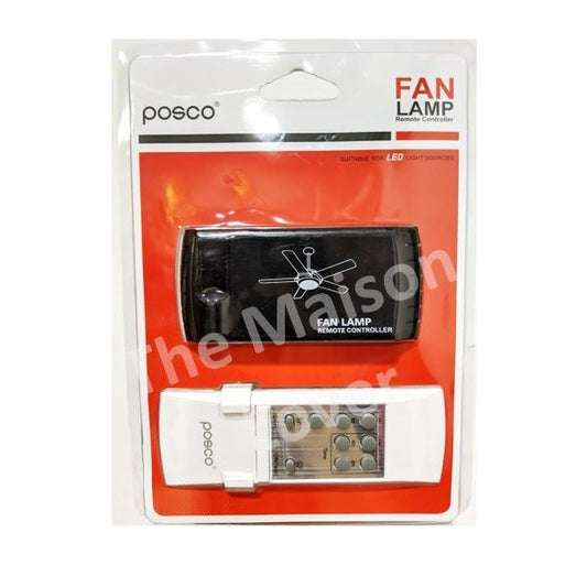 [SG Local Seller] Posco Universal Remote Control for Ceiling Fan Posco Peak 4HOME SINGAPORE - 4HOME
