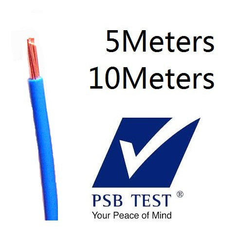 [SG local seller] 1.5mm PVC Electrical Cable Wire - 5 meters 10 meters 1.5 mm 4HOME SINGAPORE - 4HOME