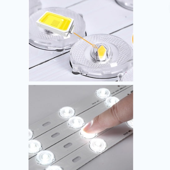 LED Ceiling Light Long Magnetic LED Strip Easy Replacement 48w 72w 4HOME SINGAPORE - 4HOME