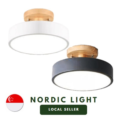 Premium Nordic Ceiling Light Spotlight Corridor Balcony Bathroom UFO 4HOME SINGAPORE - 4HOME