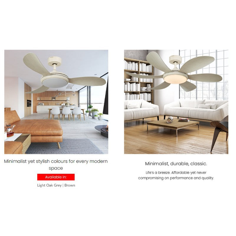 [Installation] Fanco Girasol Ceiling Fan 36W LED Light 46inch 3blades 6blades DC Fan 4HOME SINGAPORE - 4HOME