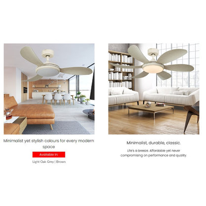 [Installation] Fanco Girasol Ceiling Fan 36W LED Light 46inch 3blades 6blades DC Fan 4HOME SINGAPORE - 4HOME