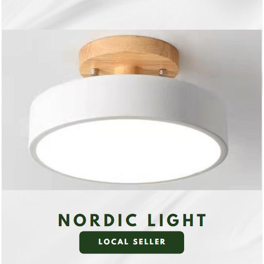 Premium Nordic Ceiling Light Spotlight Corridor Balcony Bathroom UFO 4HOME SINGAPORE - 4HOME