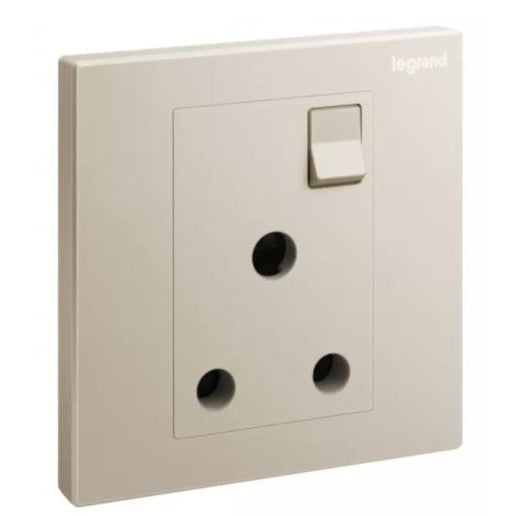 Legrand Galion 15A Aircon Socket (Champagne, Rose Gold, Dark Silver, White) 4HOME SINGAPORE - 4HOME
