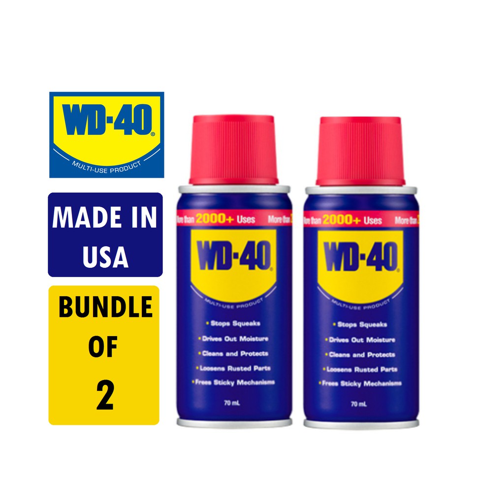 [SG Local Seller] [Bundle of 2] WD40 WD-40 70ml 4HOME SINGAPORE - 4HOME