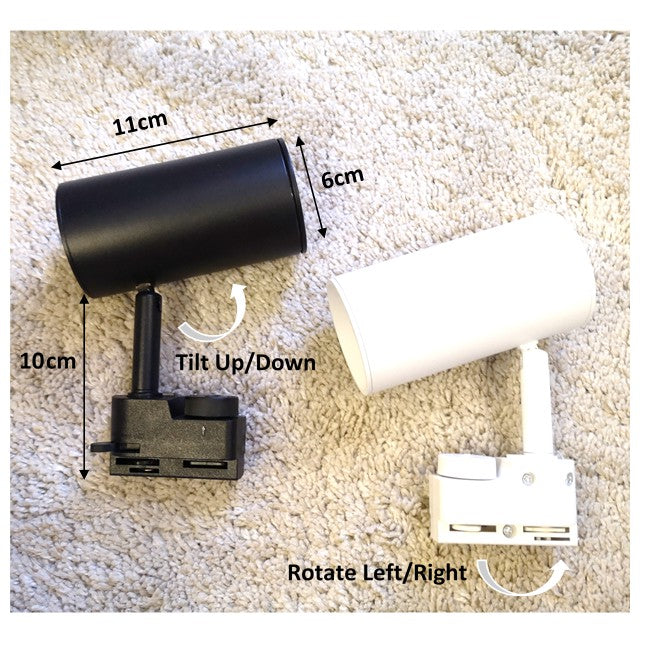 [SG Local Seller] LED Track Light with Rail GU10 LED Bulb 4HOME SINGAPORE - 4HOME