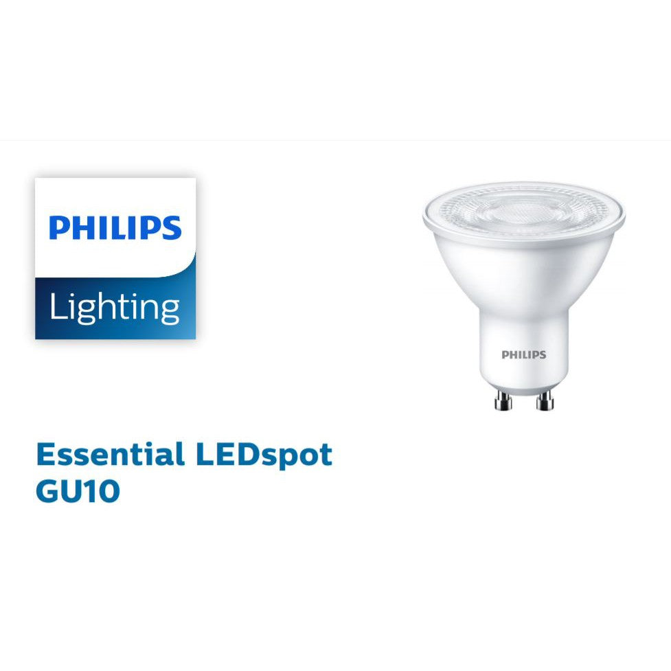 [Bundle Set] PHILIPS ESSENTIAL LEDspot GU10 4.7W 827 840 865 4HOME SINGAPORE - 4HOME