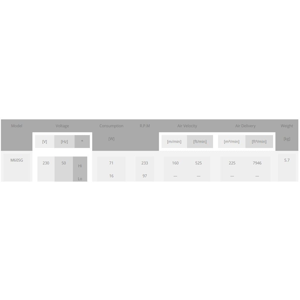 KDK M60SG Ceiling Fan 4HOME SINGAPORE - 4HOME