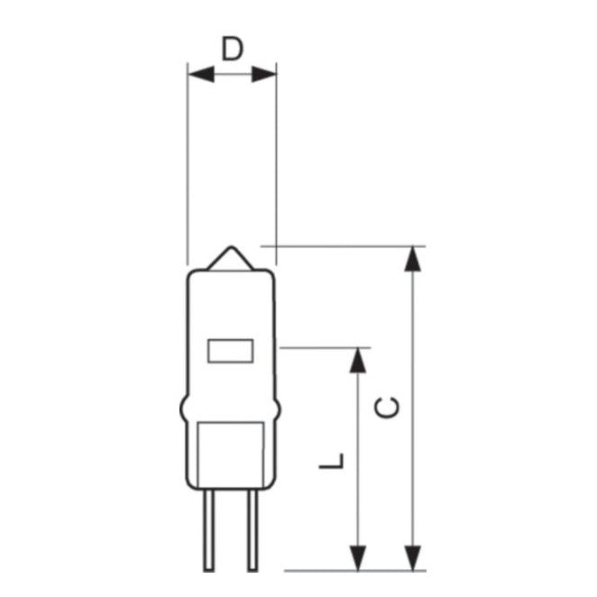 [SG Local Seller] 2x Philips Essential G4 20W G6.3 50W Halogen Bulb 4HOME SINGAPORE - 4HOME