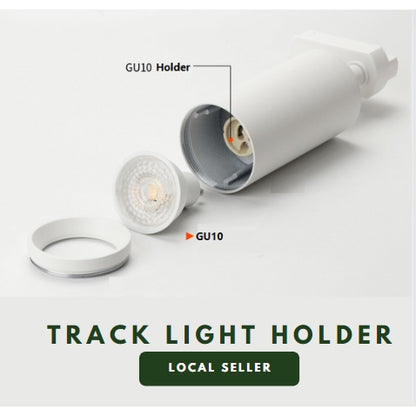 [SG Local Seller] LED Track Light with Rail GU10 LED Bulb 4HOME SINGAPORE - 4HOME