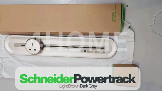 Schneider Power Track System – Modular Power Rail with Socket & USB Modules for Home, Office & Commercial Use