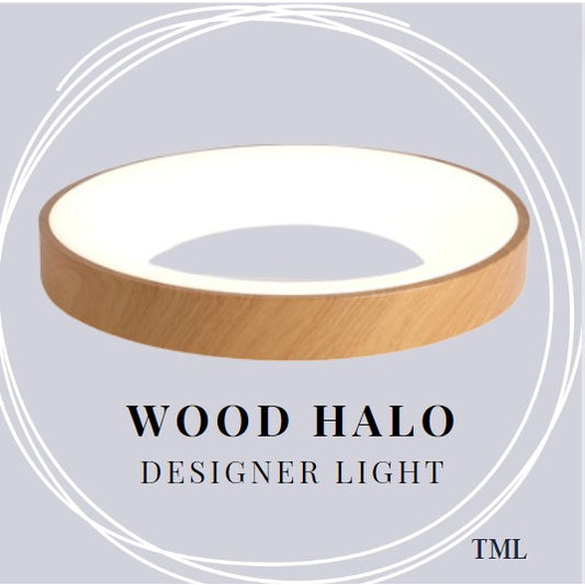 LUX Wood Design LED Ceiling Light 4HOME SINGAPORE - 4HOME