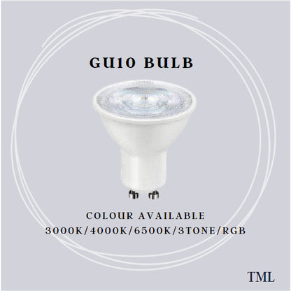 Modern Rose Gold White Black GU10 Track Light Holder 4HOME SINGAPORE - 4HOME