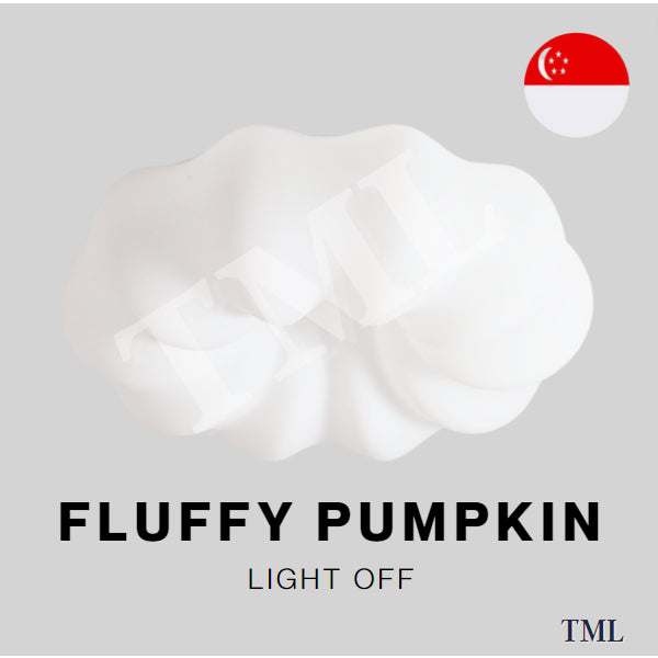 3D Fluffy Pumpkin Cloud Surface Ceiling Light 3Tone 4HOME SINGAPORE - 4HOME