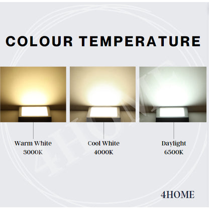 Premium Wood LED Surface Ceiling Light Minimalist 36W 48W Daylight 3Tone 4HOME SINGAPORE - 4HOME