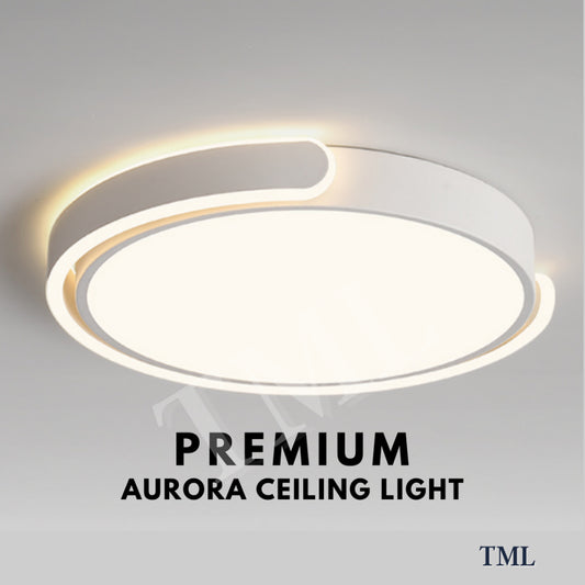 Premium LUX Aurora Ceiling Light with Side Luminance Bedroom Living Room Kitchen 4HOME SINGAPORE - 4HOME