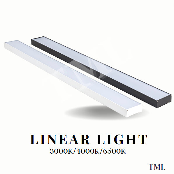 Premium Black White Linear Light Pendant and Surface Mount Type 4HOME SINGAPORE - 4HOME