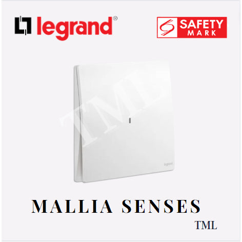 Legrand Mallia Senses 20A Heater Switch Safety Mark Approved 4HOME SINGAPORE - 4HOME