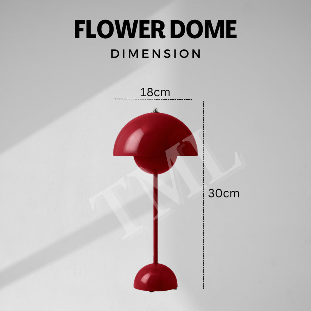 Modern Flowerpot Table Lamp E27 Bedside Lamp Mushroom Smart 4HOME SINGAPORE - 4HOME