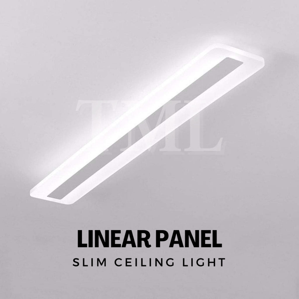 Linear Rectangular Panel Light 13W Tritone Corridor Wall Light 4HOME S