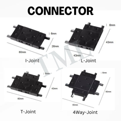 Ultra Slim Magnetic Track Light System 48V 4HOME SINGAPORE - 4HOME