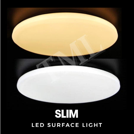4HOME SINGAPORE LED Ceiling Light 18W 24W 36W Surface Panel 3 tone Daylight Warm White 3tone - 4HOME