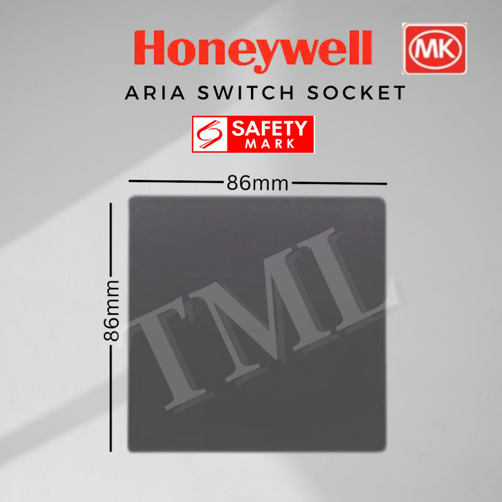 Honeywell MK Aria Switch and Socket Black White Grey Rose Gold 4HOME SINGAPORE - 4HOME