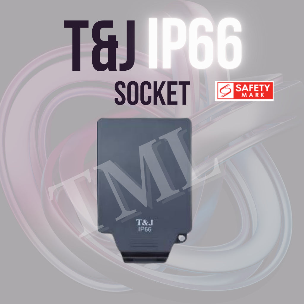 T&J IP66 Single Socket Double Socket Outdoor Weatherproof Enclosure 4HOME SINGAPORE - 4HOME