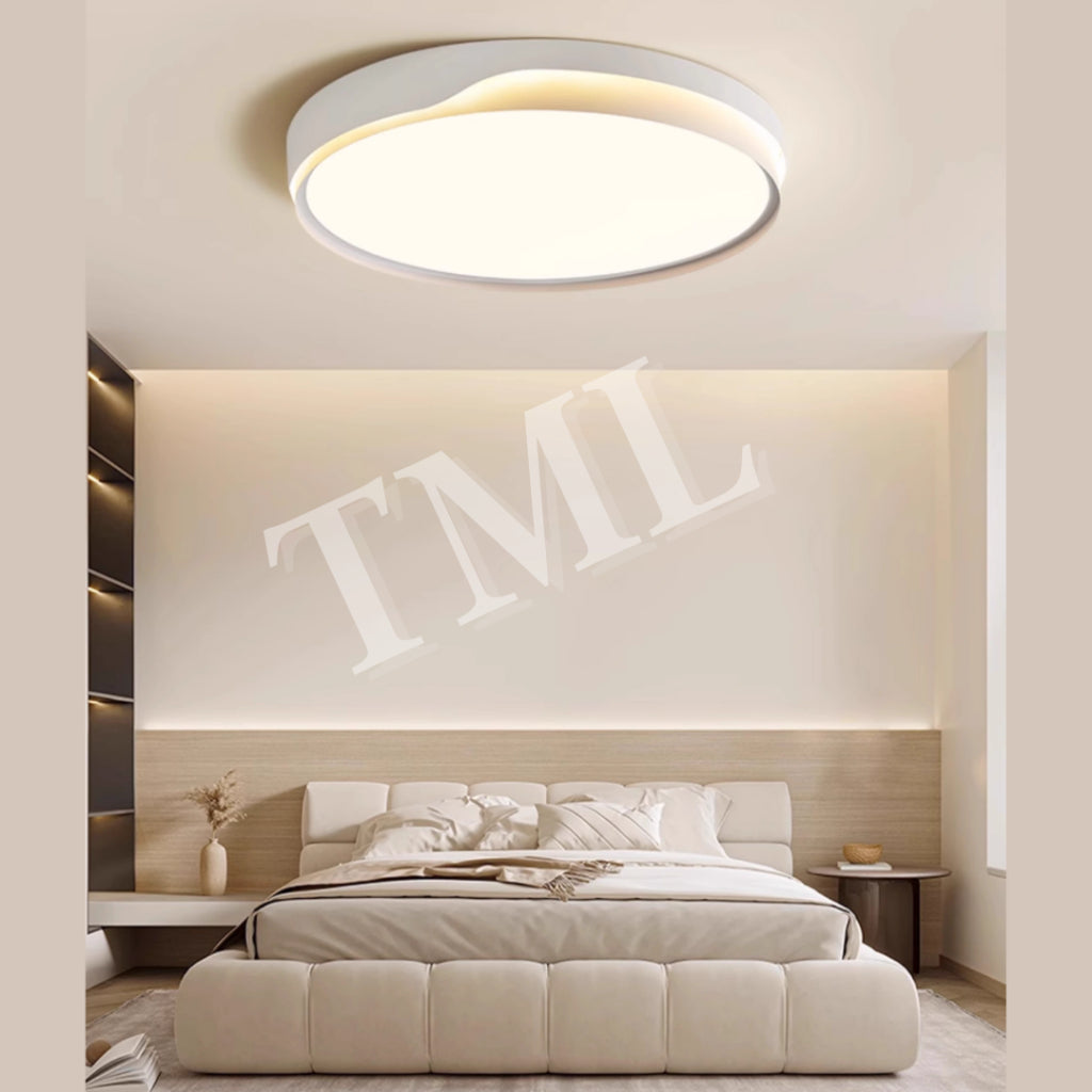 Premium LUX Slope White LED Ceiling Light Tritone Bedroom Living Room Kitchen 4HOME SINGAPORE - 4HOME