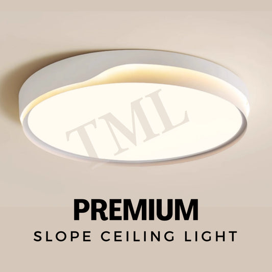 Premium LUX Slope White LED Ceiling Light Tritone Bedroom Living Room Kitchen 4HOME SINGAPORE - 4HOME